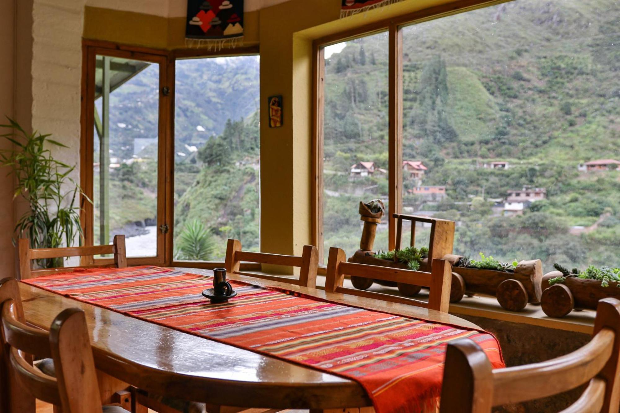 La Casa Verde Eco Guest House Banos  Exterior photo